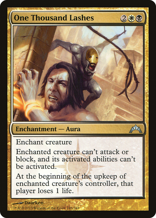 One Thousand Lashes (GTC-183) (Foil)