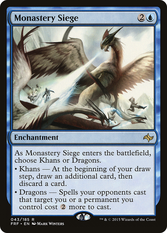 Monastery Siege (FRF-043) (Foil)