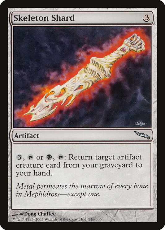 Skeleton Shard (MRD-242) (Foil)