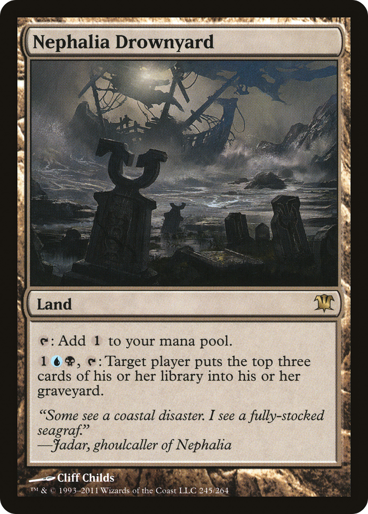 Nephalia Drownyard (ISD-245) (Foil)