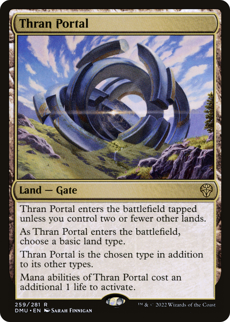 Thran Portal (DMU-259) (Foil)
