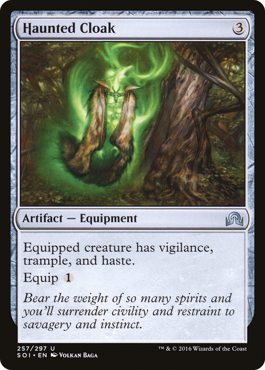 Haunted Cloak (SOI-257) (Foil)