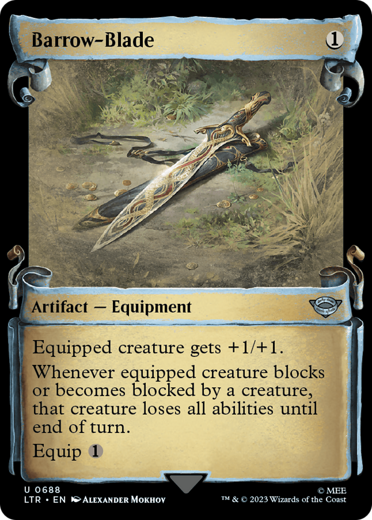 Barrow-Blade (LTR-688) (Showcase) (Scroll)