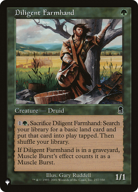 Diligent Farmhand (LIST-ODY-237)