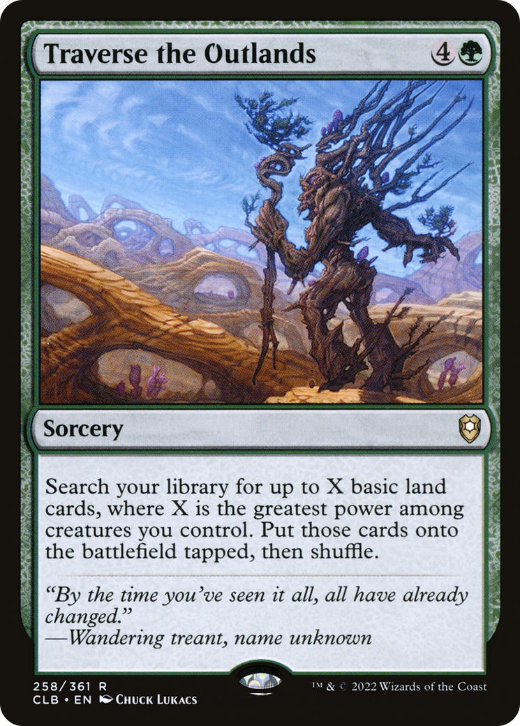 Traverse the Outlands (CLB-258) (Foil)