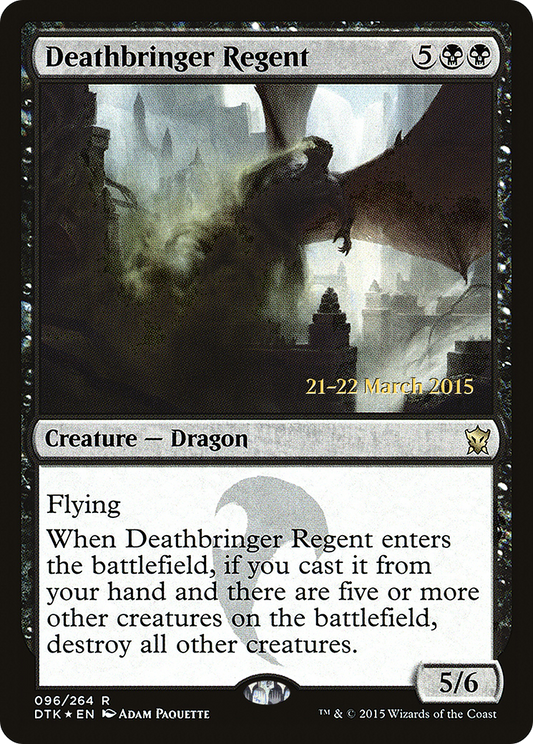 Deathbringer Regent (PRE-96S) (Foil)