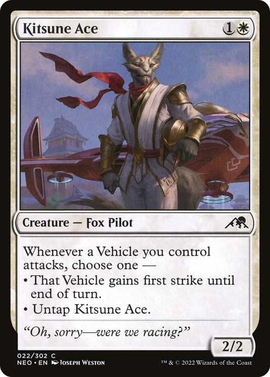 Kitsune Ace (NEO-022) (Foil)