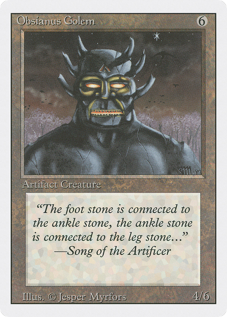 Obsianus Golem (3ED-268)