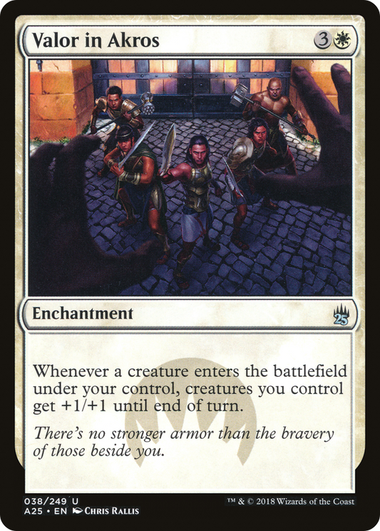 Valor in Akros (A25-038) (Foil)