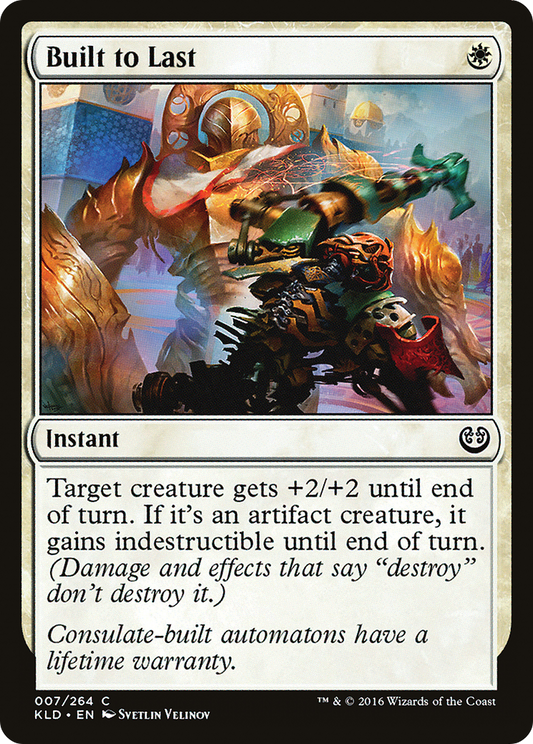 Built to Last (KLD-007)