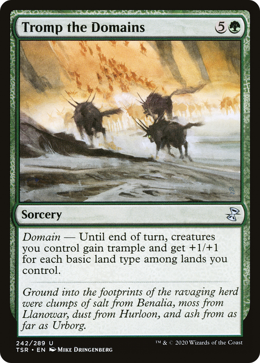 Tromp the Domains (TSR-242) (Foil)