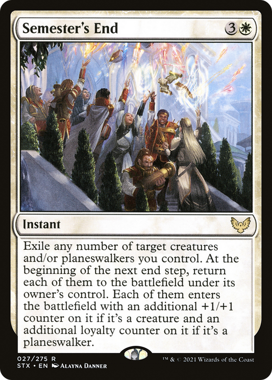 Semester's End (STX-027) (Foil)