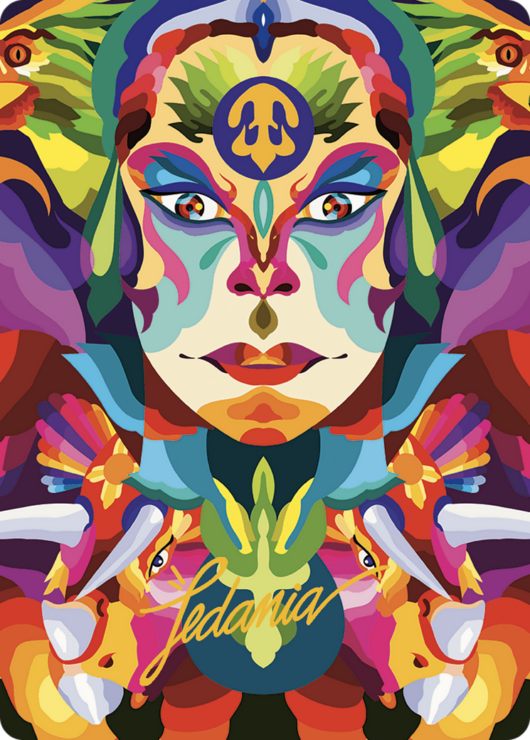 Roar of the Fifth People Art Card (ALCI-063) (Gold-Stamped Signature)