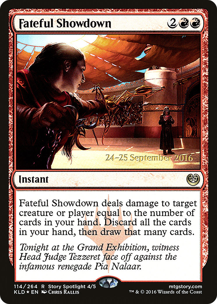 Fateful Showdown (PRE-114S) (Foil)