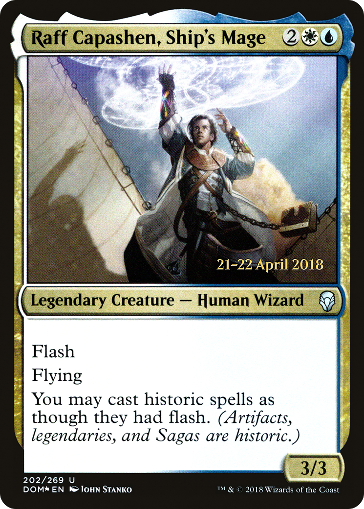 Raff Capashen, Ship's Mage (PRE-202S) (Foil)