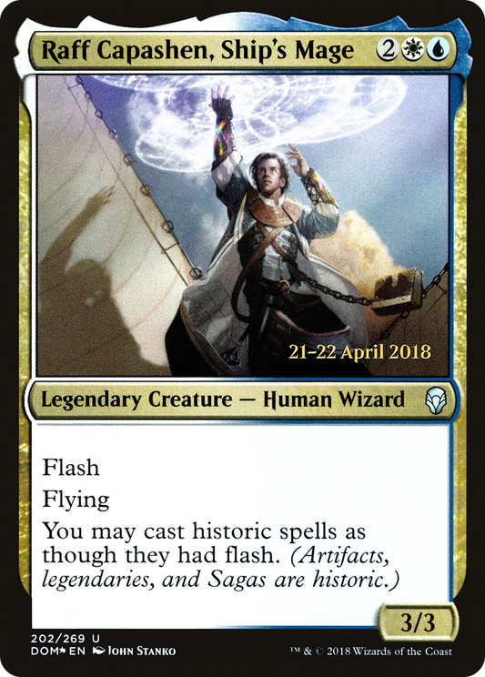 Raff Capashen, Ship's Mage (PRE-202S) (Foil)