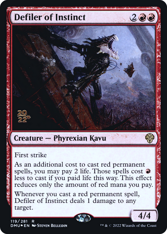 Defiler of Instinct (PRE-119S) (Foil)