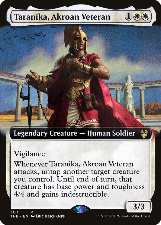 Taranika, Akroan Veteran (THB-303) (Extended Art) (Foil)