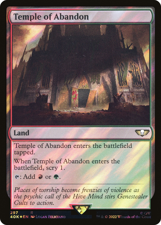 Temple of Abandon (40K-297★) (Surge Foil)