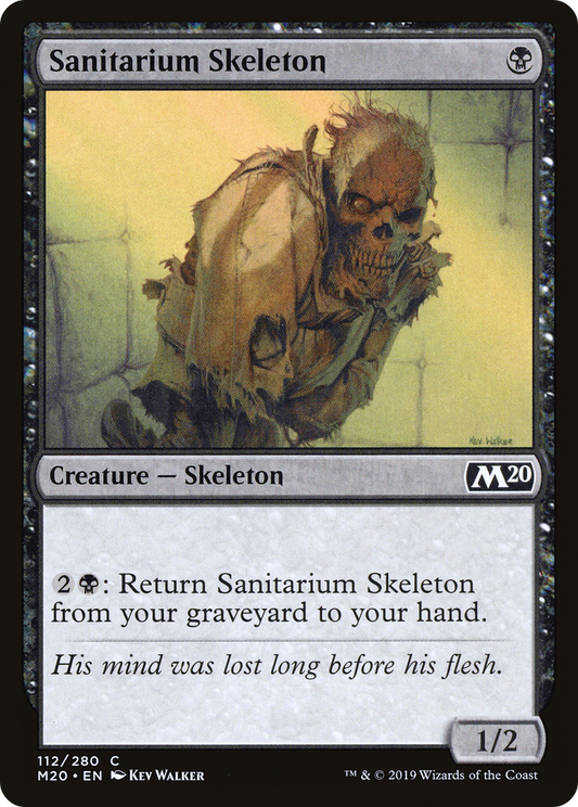 Sanitarium Skeleton (M20-112) (Foil)