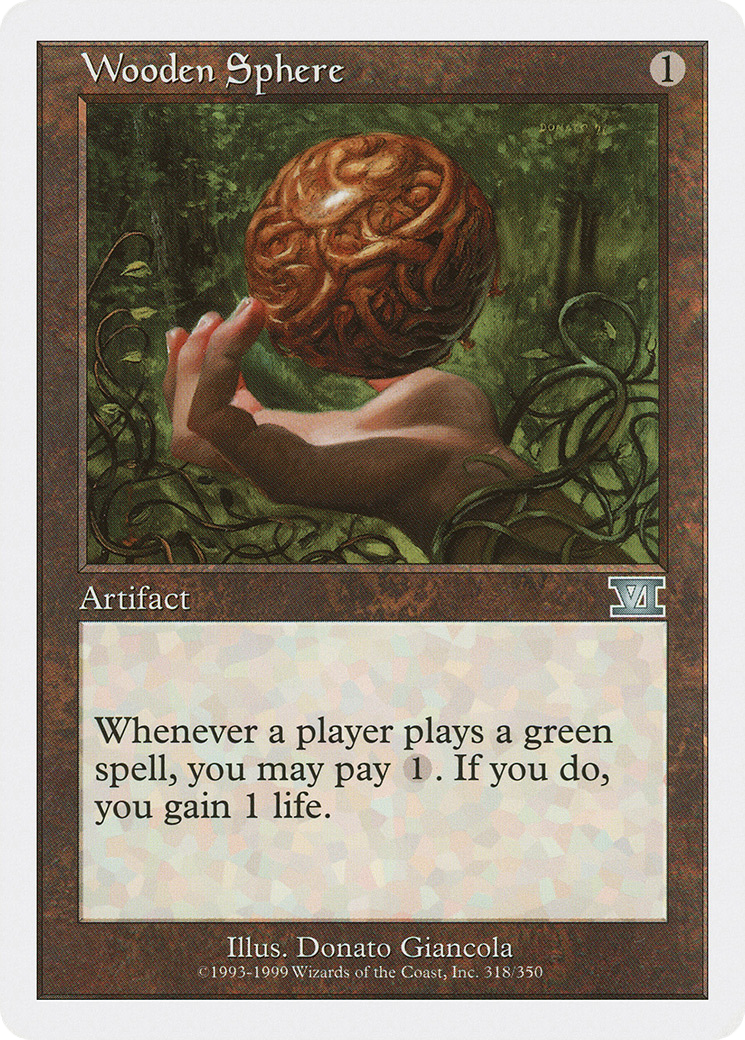 Wooden Sphere (6ED-318)