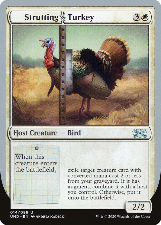 Strutting Turkey (UND-014)