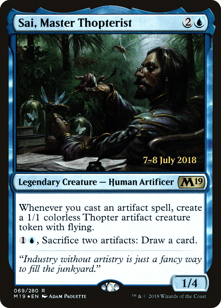 Sai, Master Thopterist (PRE-69S) (Foil)