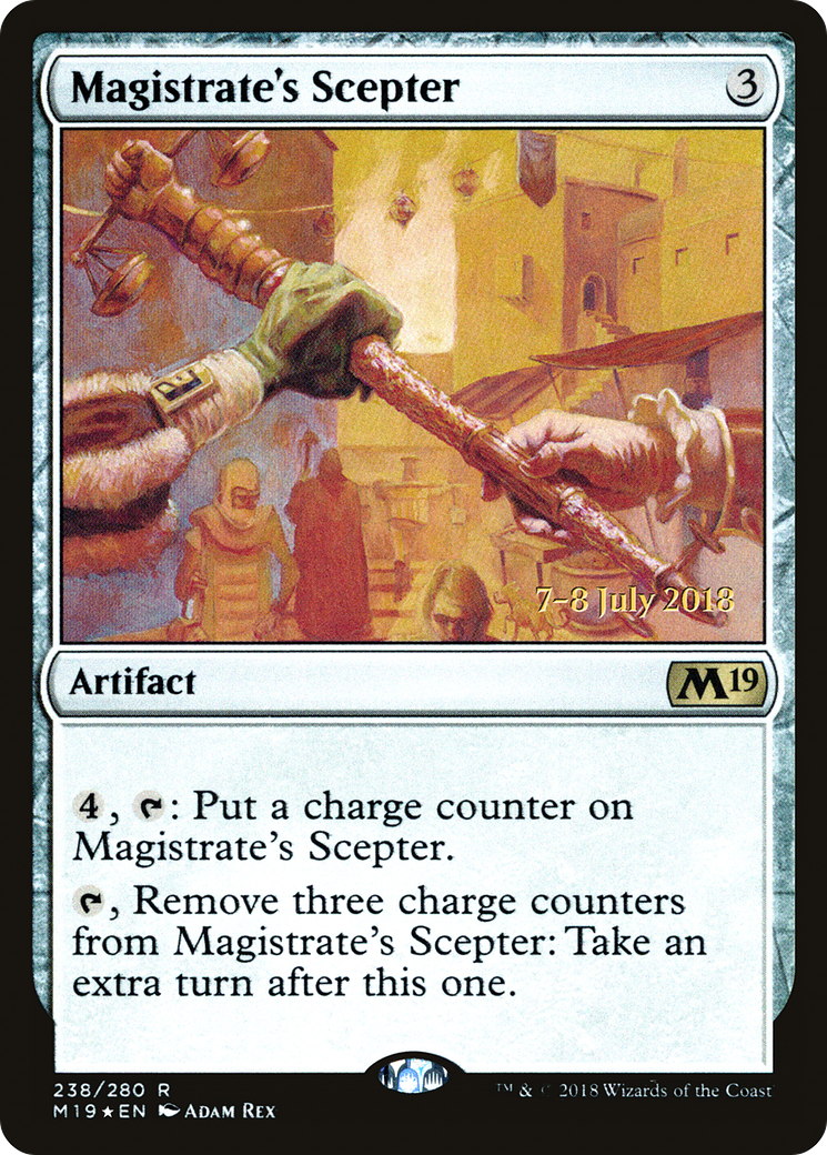 Magistrate's Scepter (PRE-238S) (Foil)