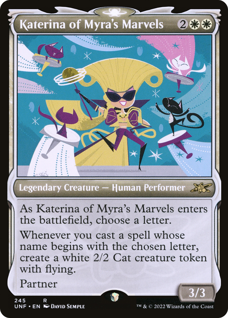Katerina of Myra's Marvels (UNF-245) (Showcase) (Foil)