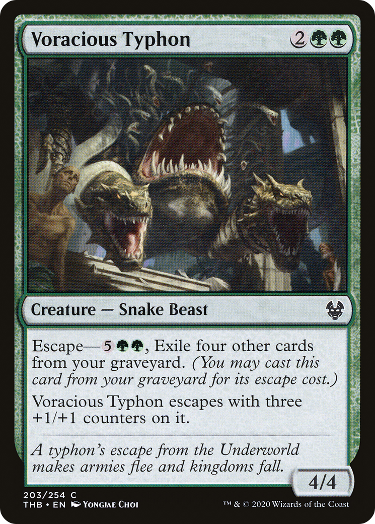 Voracious Typhon (THB-203) (Foil)