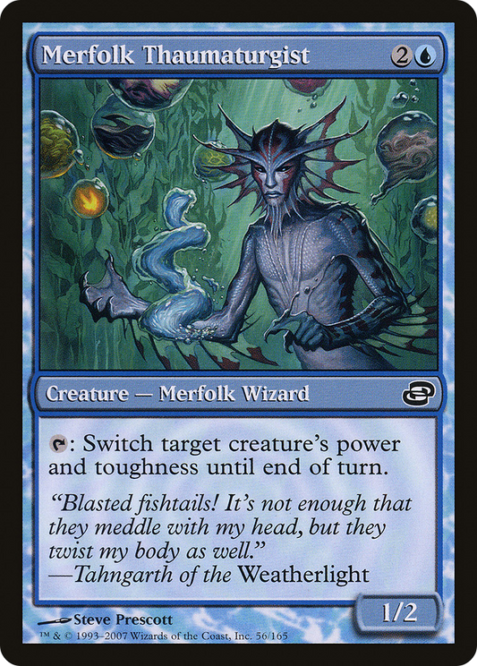 Merfolk Thaumaturgist (PLC-056) (Foil)
