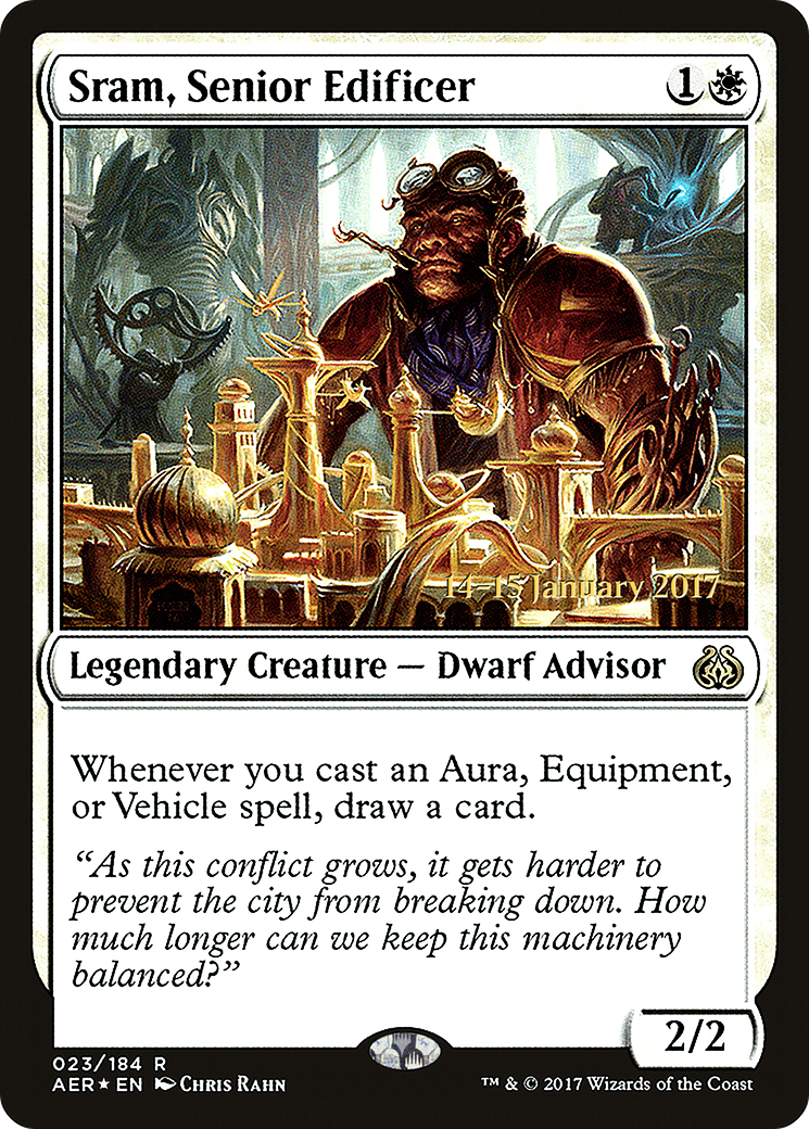 Sram, Senior Edificer (PRE-23S) (Foil)