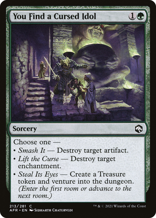 You Find a Cursed Idol (AFR-213) (Foil)