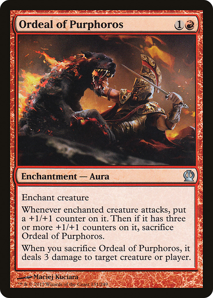 Ordeal of Purphoros (THS-131) (Foil)