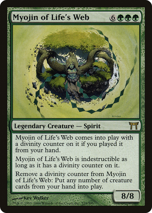 Myojin of Life's Web (CHK-229) (Foil)