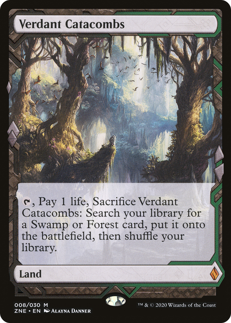 Verdant Catacombs (ZNE-008) (Foil)