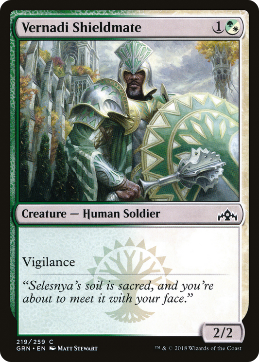 Vernadi Shieldmate (GRN-219) (Foil)