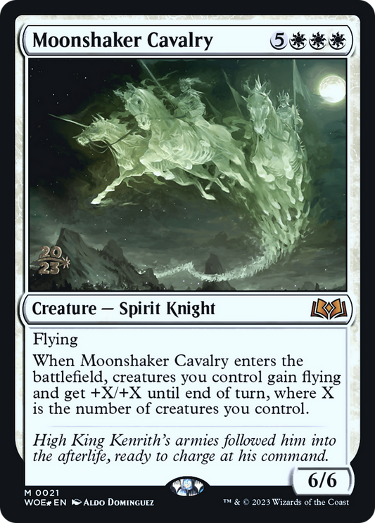 Moonshaker Cavalry (PRE-21S) (Foil)