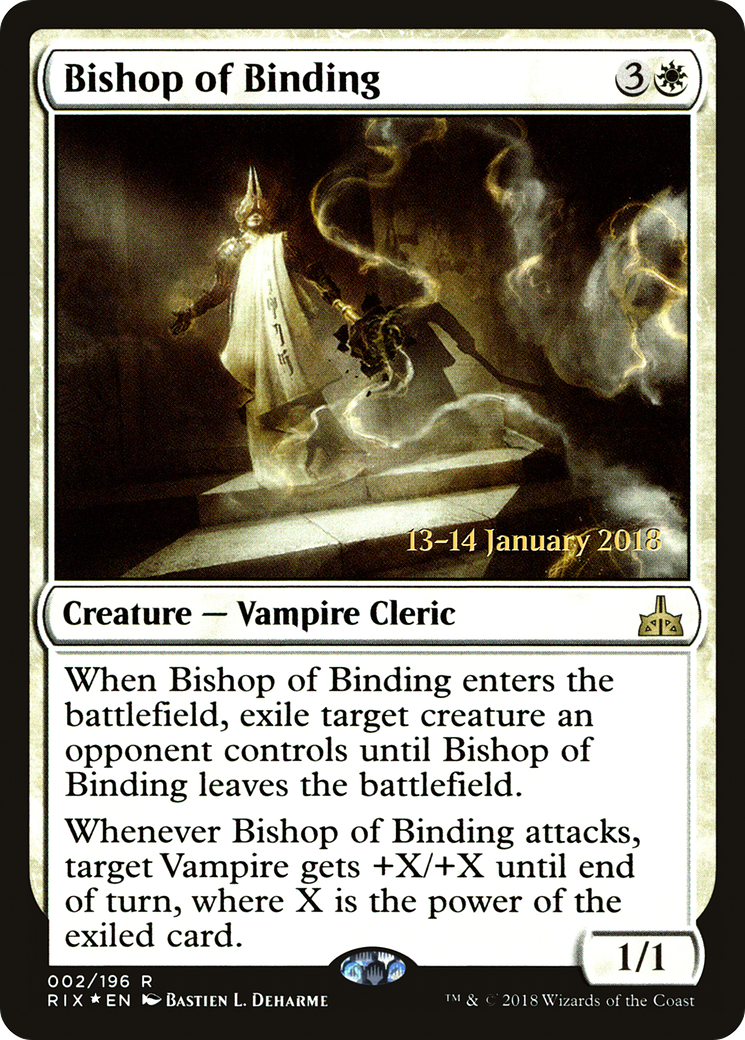 Bishop of Binding (PRE-02S) (Foil)