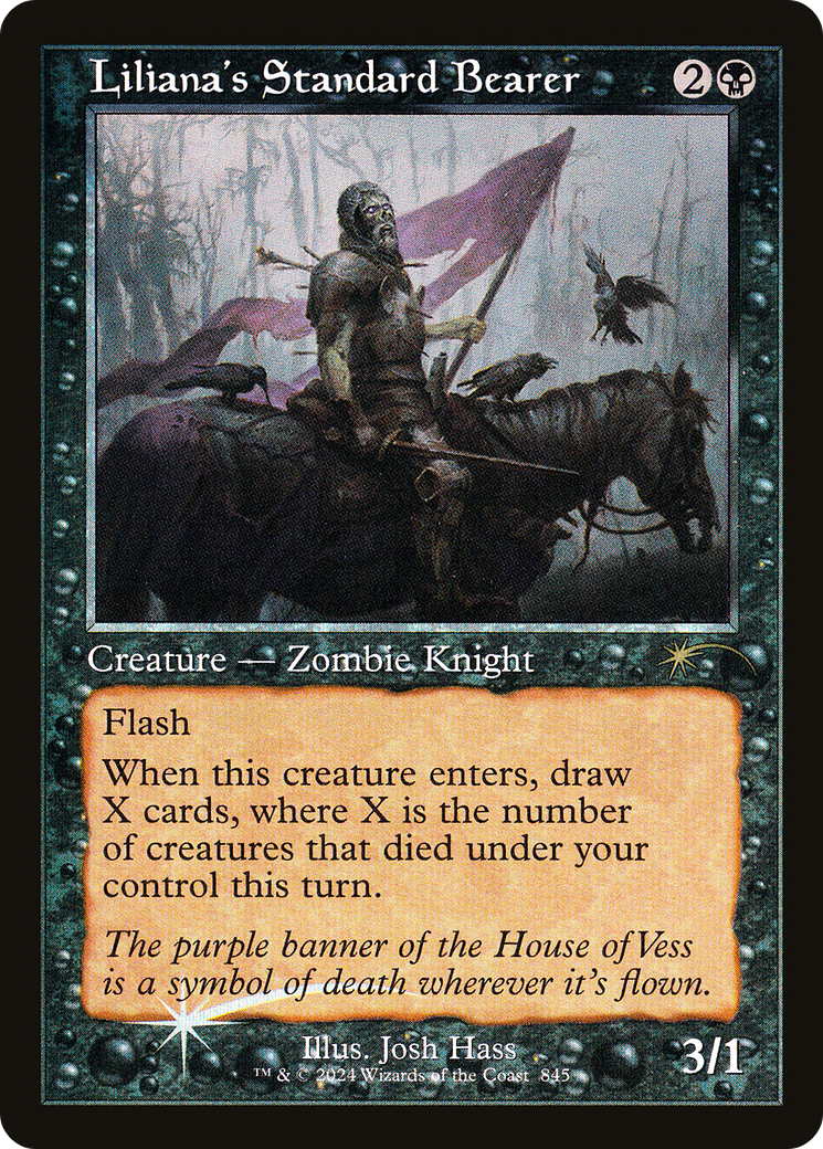 Liliana's Standard Bearer (SLD-845) (Foil)