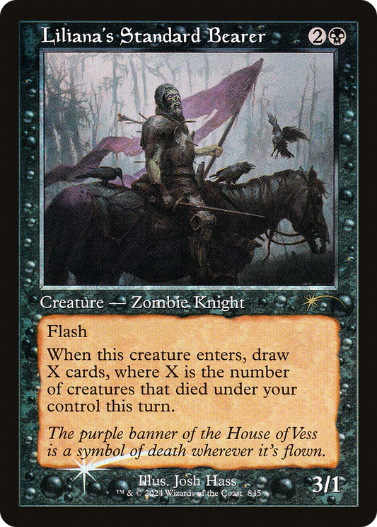 Liliana's Standard Bearer (SLD-845) (Foil)