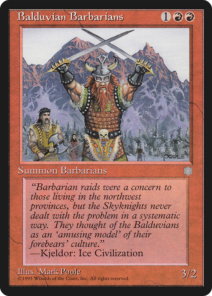 Balduvian Barbarians (ICE-172)
