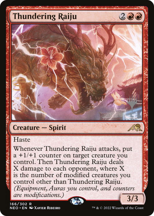 Thundering Raiju (PPNEO-166P) (Foil)