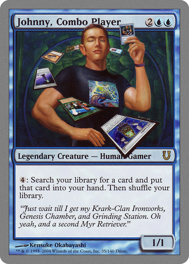 Johnny, Combo Player (UNH-035) (Foil)