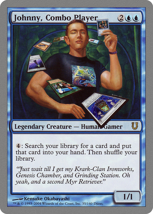 Johnny, Combo Player (UNH-035) (Foil)