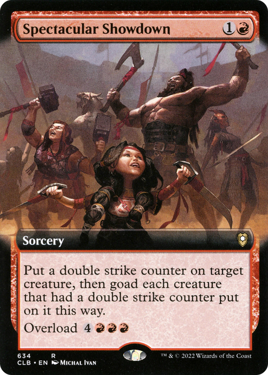 Spectacular Showdown (CLB-634) (Extended Art)