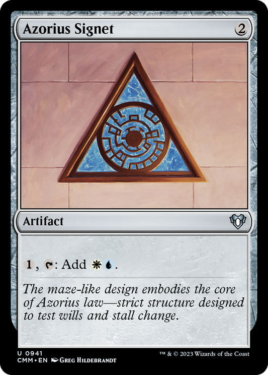 Azorius Signet (CMM-941)