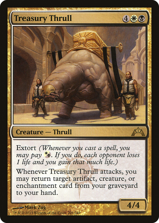 Treasury Thrull (GTC-201) (Foil)
