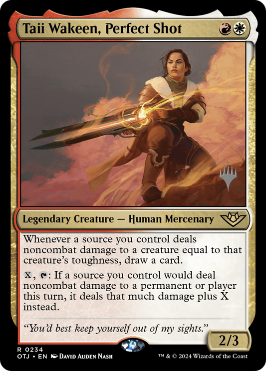 Taii Wakeen, Perfect Shot (PPOTJ-234P) (Foil)