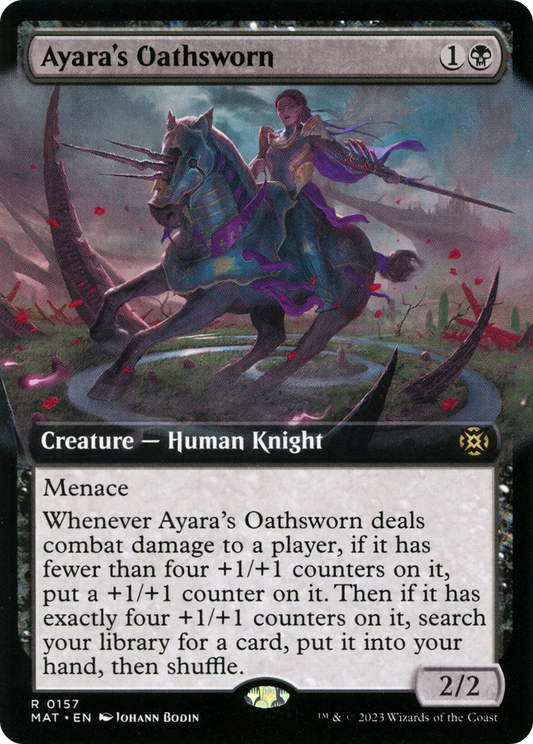Ayara's Oathsworn (MAT-157) (Extended Art)